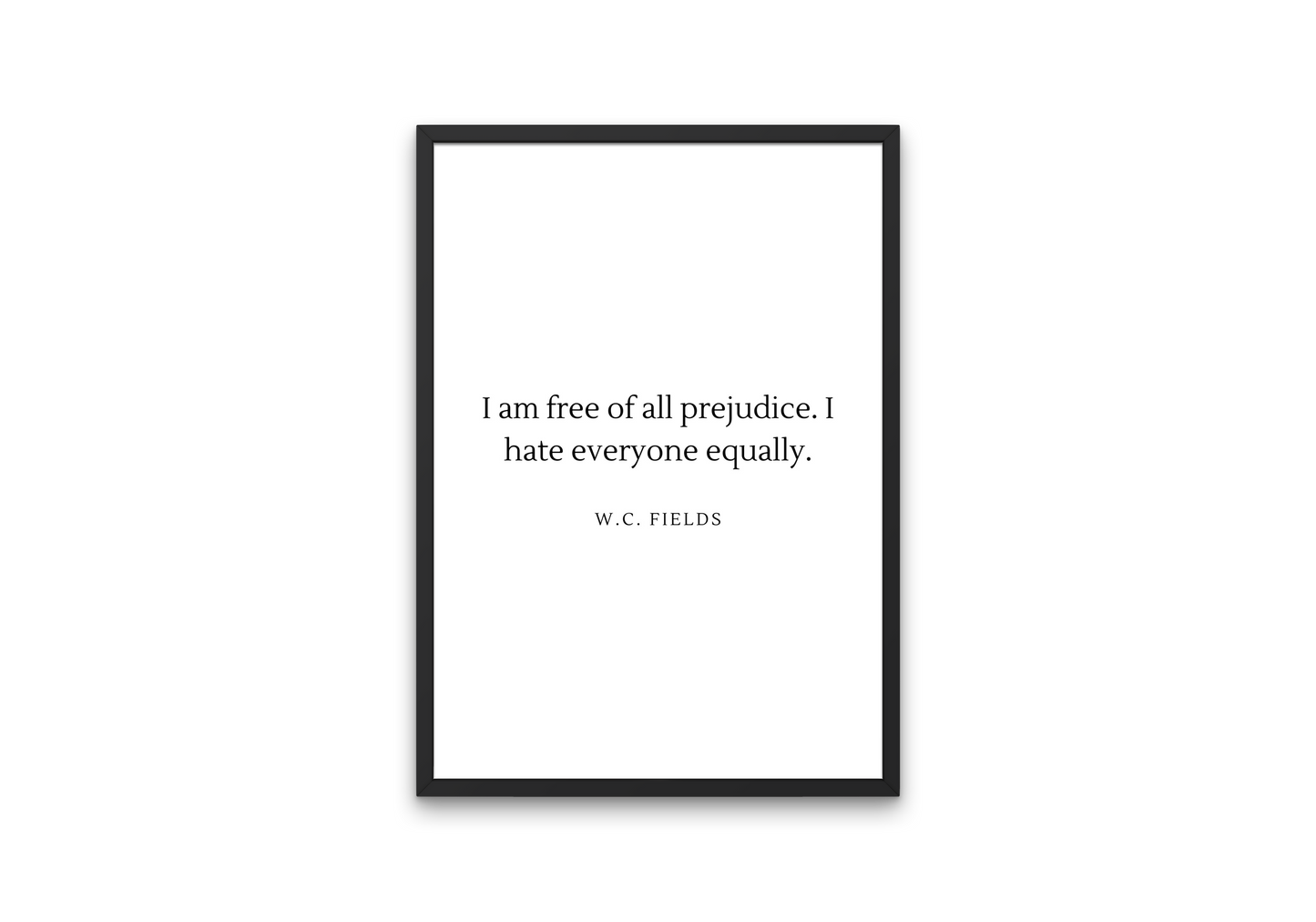 I Hate Everyone Equally