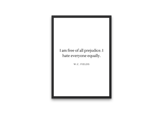 I Hate Everyone Equally