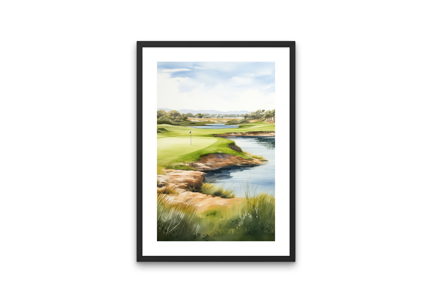 Watercolour Golf Course