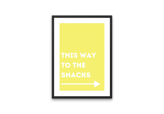 This Way To The Snacks