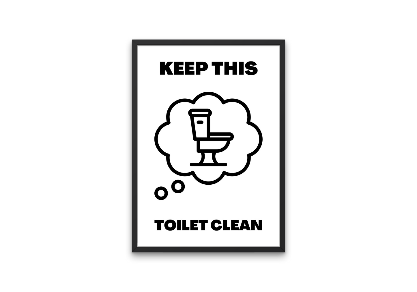 Keep This Toilet Clean